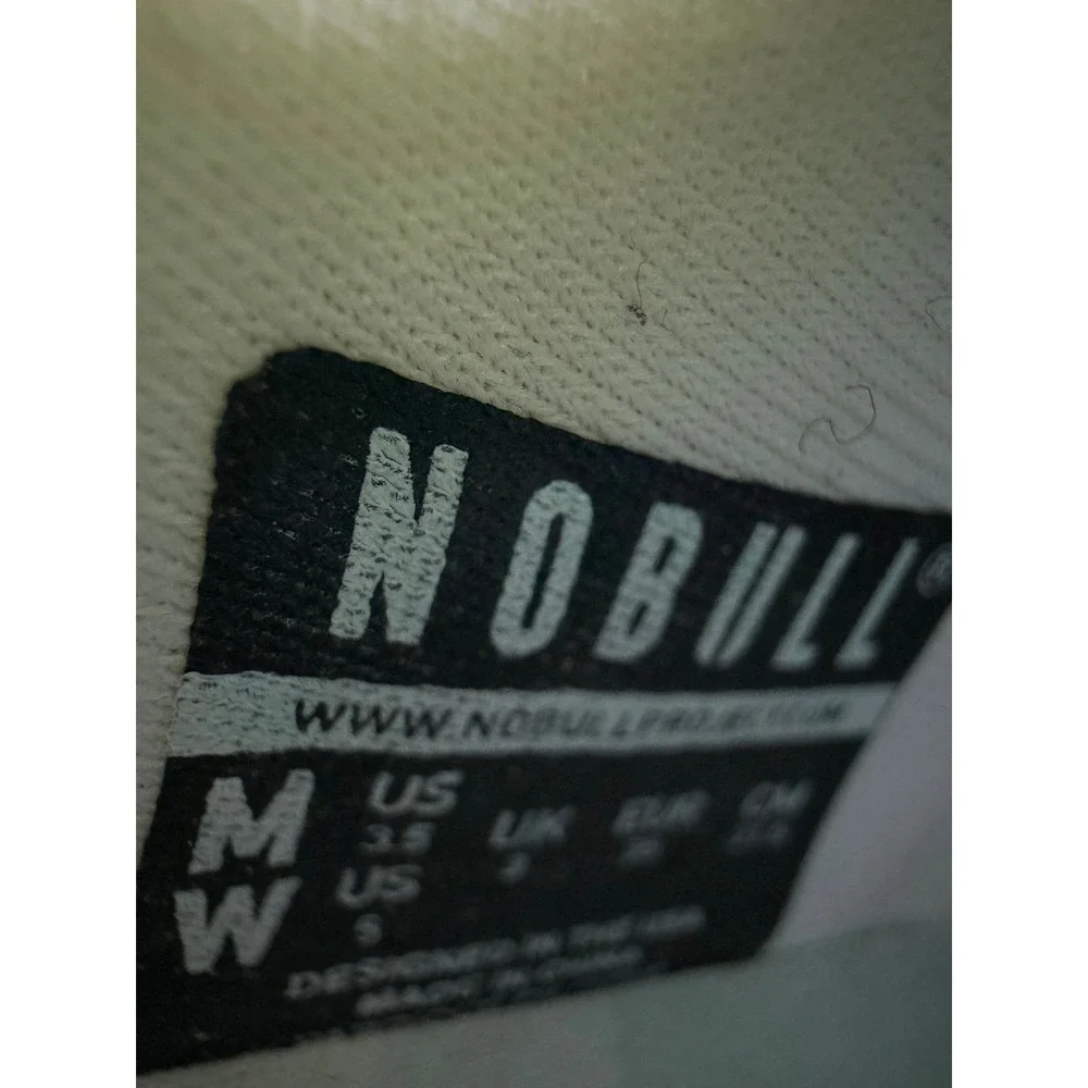 NOBULL SuperFabric Trainer Camo White Grey Cross Training Shoes Women's Sz5